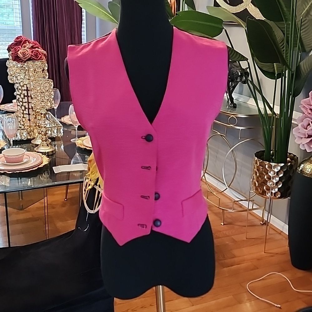 Vintage georgetti ltd vest sz small